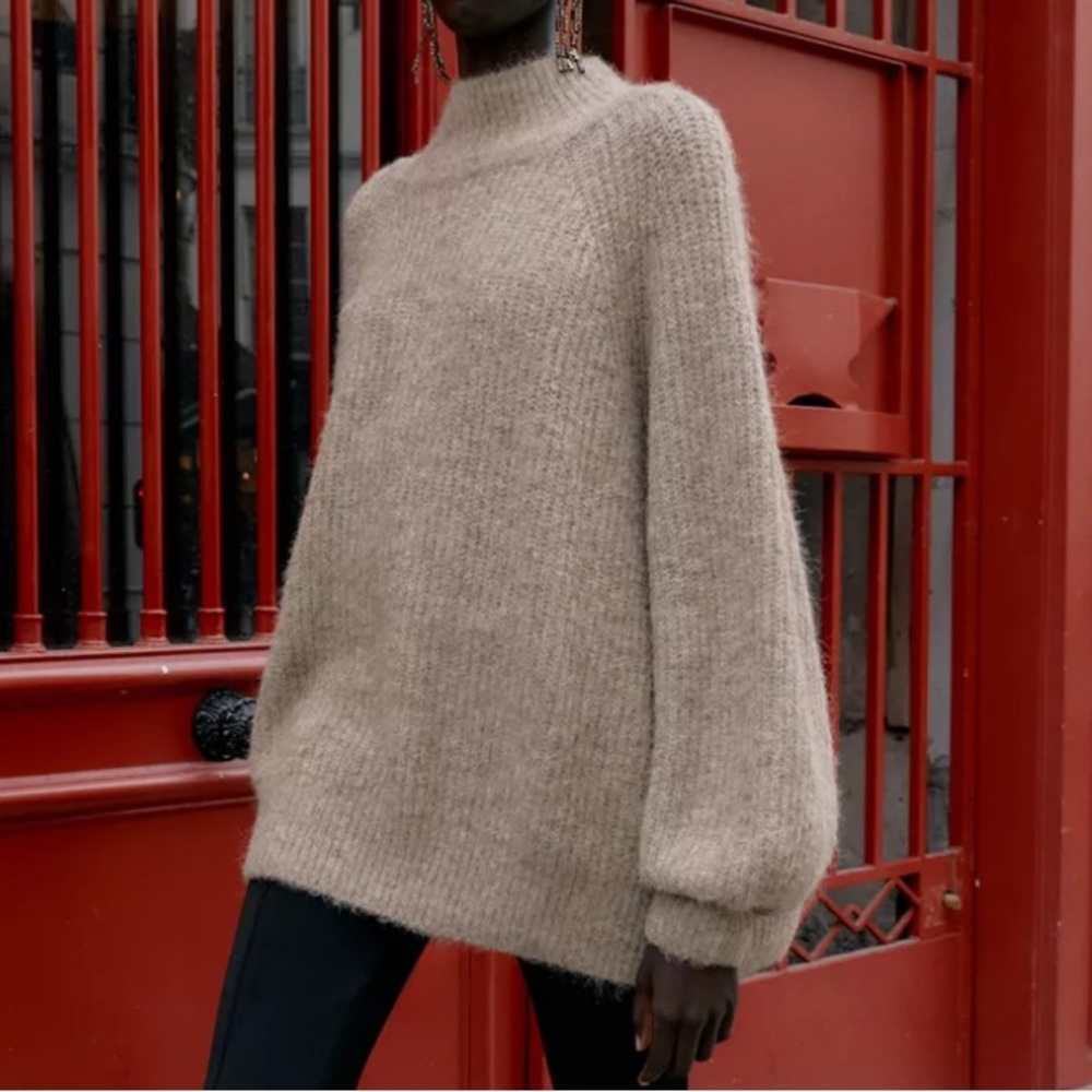 Zara Wide Sleeve Knit Jumper